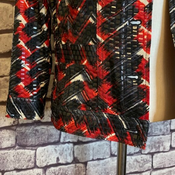 Ruby Rd 3/4 Sleeve Shiny Jacket Size 12P - Picture 3 of 9